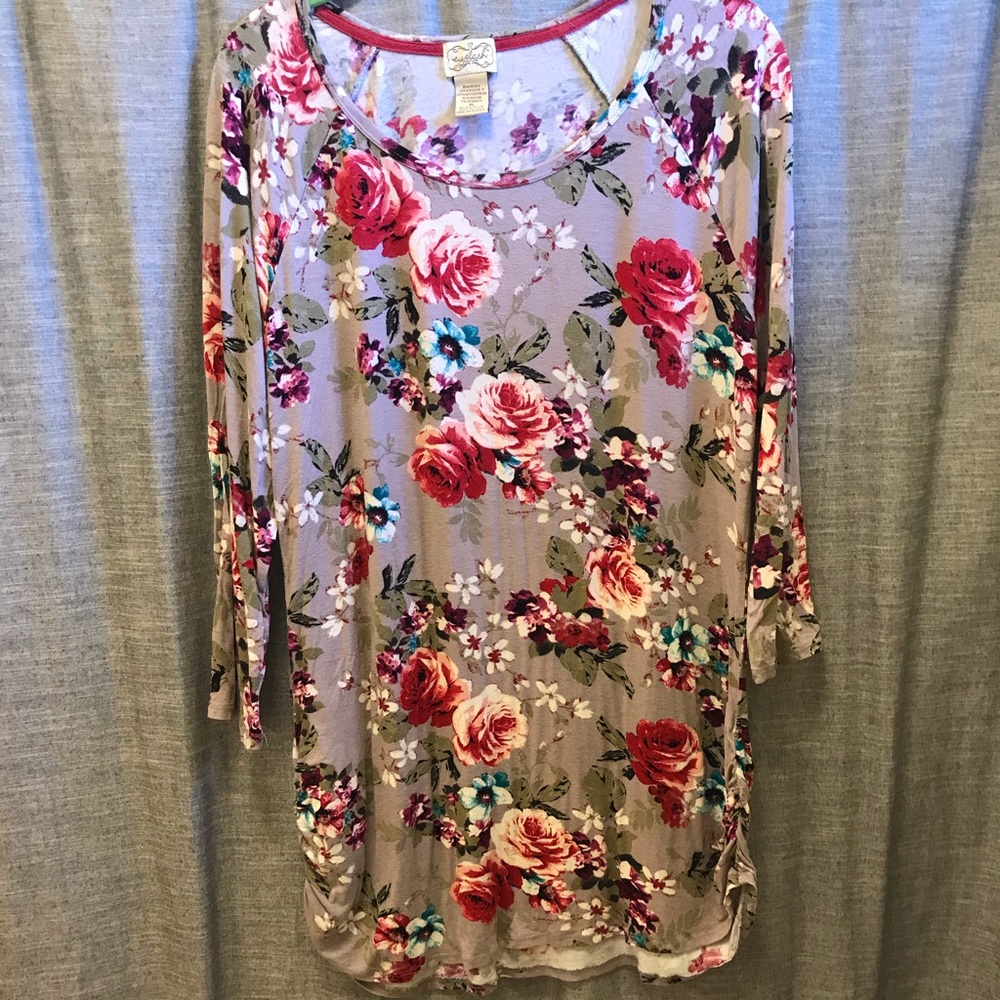 Eyelash Couture tunic top